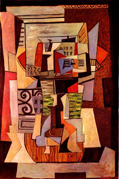 Pablo Picasso Painting Window Opened To The Street Penthieure
